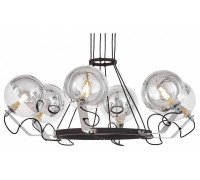 Подвесная люстра LUMINA DECO MARSEO LDP 9110-6 BK+CHR