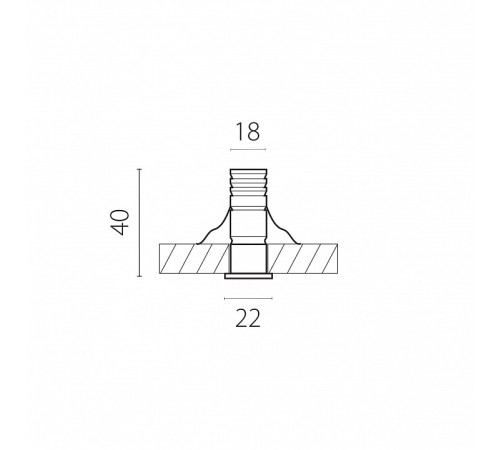 Встраиваемый светильник Lightstar Mobi 032017
