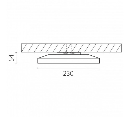 Накладной светильник Lightstar Arco Eco 225720