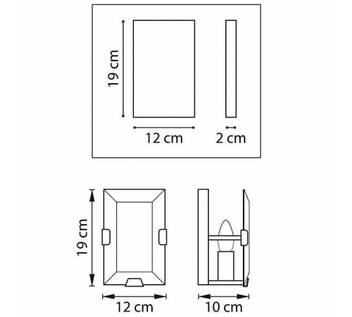 Бра Lightstar Novara 713617