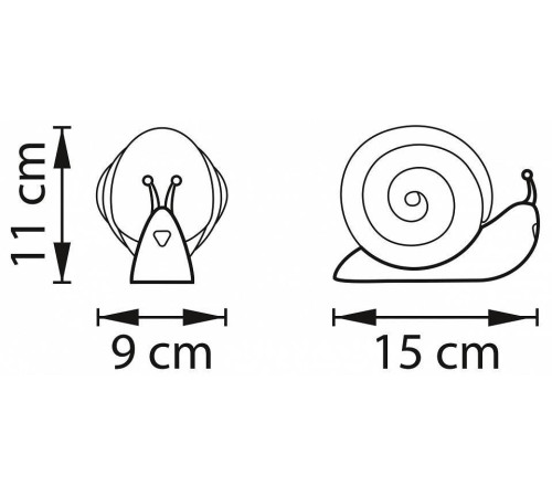 Настольная лампа-ночник Lightstar Alfa 745923