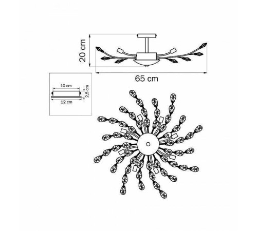 Люстра на штанге Lightstar Isabelle 791182