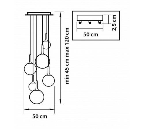 Подвесной светильник Lightstar Globo 813063