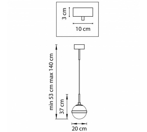 Подвесной светильник Lightstar Globo 813111