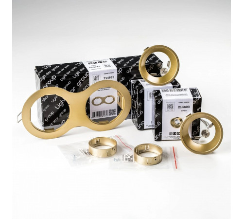 Встраиваемый светильник Lightstar Domino D6230303GMOD