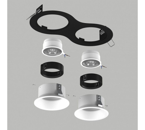 Встраиваемый светильник Lightstar Domino D6270606BMOD