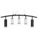 Подвесной светильник Lightstar Rullo 5xGU10 черный/хром LR7358723630