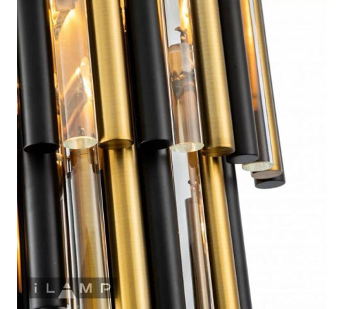 Накладной светильник iLamp Tribeca 097B-3 MBR+BK