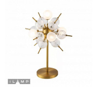 Настольная лампа декоративная iLamp Rockfeller 100T-5 MBR