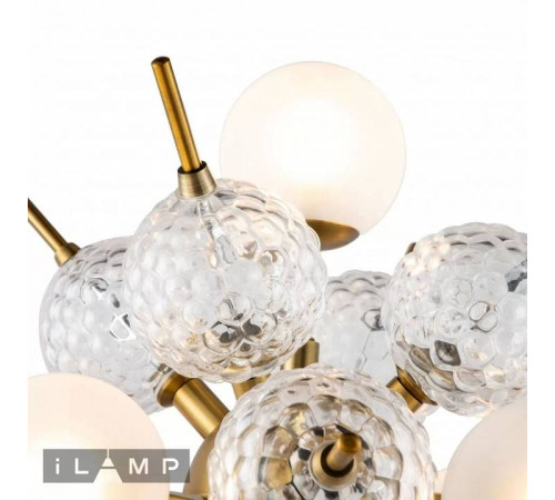 Настольная лампа декоративная iLamp Rockfeller 100T-5 MBR