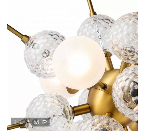 Настольная лампа декоративная iLamp Rockfeller 100T-5 MBR