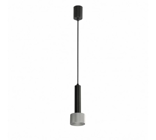 Подвесной светильник iLedex Technical Delta 2362-1 BK+SL