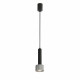 Подвесной светильник iLedex Technical Delta 2362-1 BK+SL