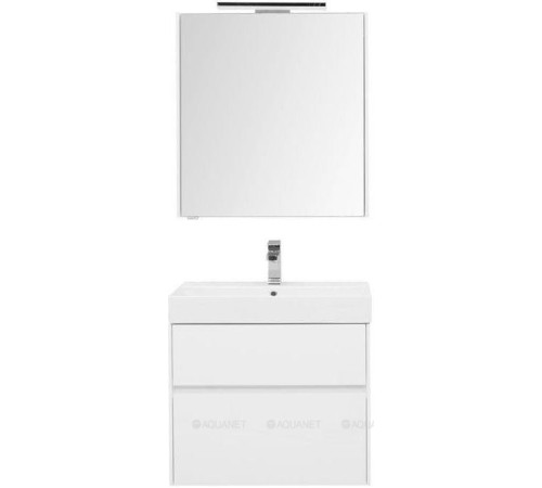 Набор мебели для ванной Aquanet Brooklyn 70 белый глянец 00207804