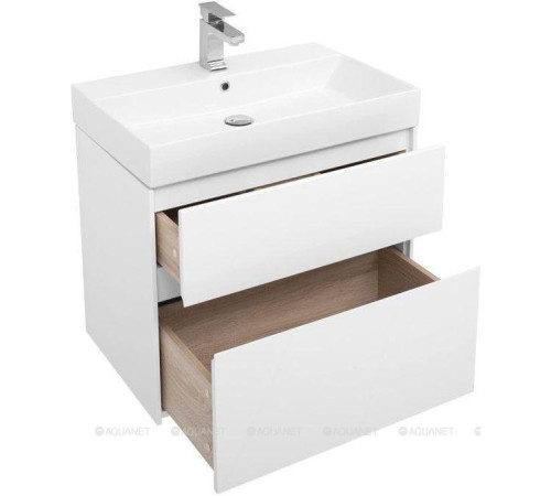 Набор мебели для ванной Aquanet Brooklyn 70 белый глянец 00207804