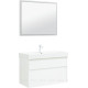 Набор мебели для ванной Aquanet Nova Lite 100 2 ящика Slim Synergy белый глянец 00274177