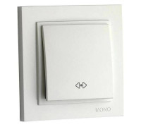 Выключатель перекрестный одноклавишный Mono Electric Despina 102-252525-112