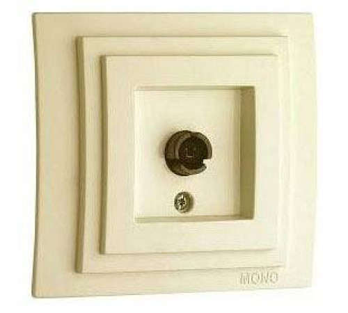 ТВ-розетка Mono Electric Larissa 103-171705-138