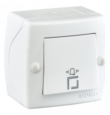 Кнопка звонка Mono Electric Octans IP20 104-010101-107