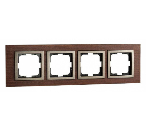 Рамка на 4 поста Mono Electric Style 107-510000-163