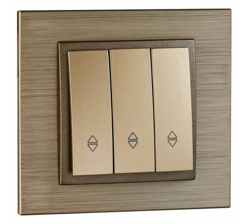 Рамка на 1 пост Mono Electric Style Aluminium 107-810000-160