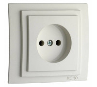 Розетка без заземления, без рамки Mono Electric Despina / Larissa 500-001922-116