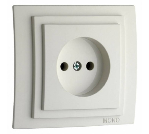 Розетка без заземления, без рамки Mono Electric Despina / Larissa 500-001922-116