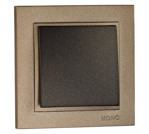 Выключатель одноклавишный без рамки Mono Electric Despina / Larissa 500-002025-100