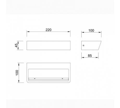Накладной светильник Mantra Altea 8093