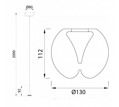 Подвесной светильник Mantra Andromeda 8931/8941