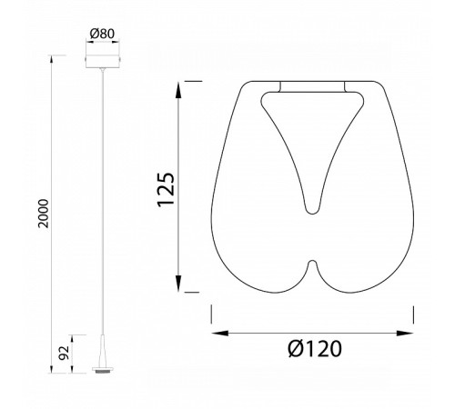 Подвесной светильник Mantra Andromeda 8931/8942