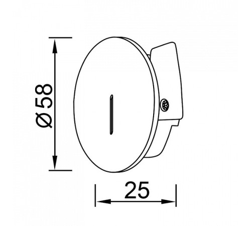 Встраиваемый светильник Mantra SOTAVENTO 9290