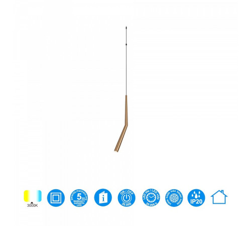Подвесной светильник Mantra Boomerang 9356+9245 (1L)