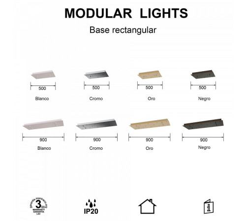 Основание Mantra Modular Light Florones 9392