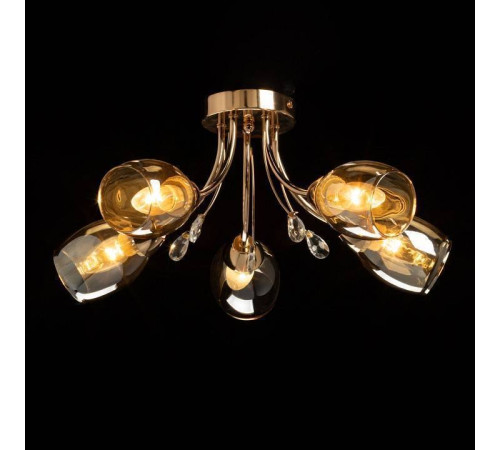 Люстра на штанге De City Нежность 5x60 Вт E27 676017305