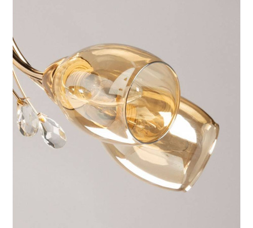 Люстра на штанге De City Нежность 5x60 Вт E27 676017305