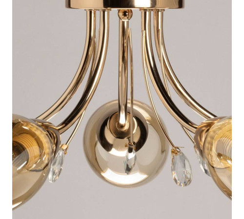 Люстра на штанге De City Нежность 5x60 Вт E27 676017305