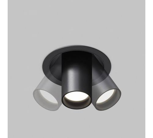 Встраиваемый светильник Maytoni FOCUS S C048CL-01-GU10-B