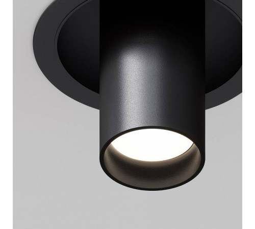 Встраиваемый светильник Maytoni FOCUS S C048CL-01-GU10-B