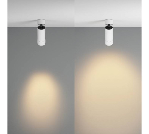 Потолочный светильник Maytoni Focus Zoom 12 Вт 2700K C055CL-L12W2.7K-Z-W