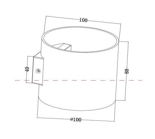Бра Maytoni Rond C066WL-01W