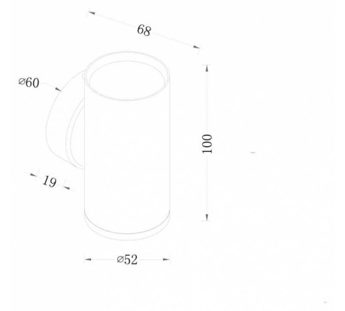 Бра Maytoni Focus S C068WL-01W