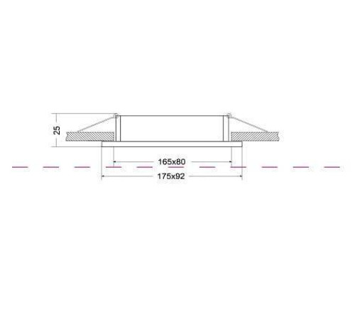 Встраиваемый светильник Maytoni Atom DL024-2-02S