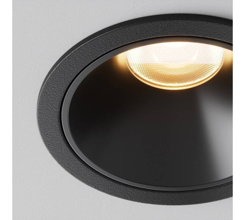 Встраиваемый светильник Maytoni Alfa LED DL043-01-10W2.7K-RD-B