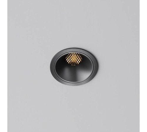 Встраиваемый светильник Maytoni Alfa LED DL043-01-10W2.7K-RD-B