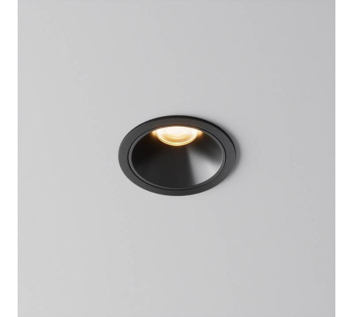 Встраиваемый светильник Maytoni Alfa LED DL043-01-10W2.7K-RD-B