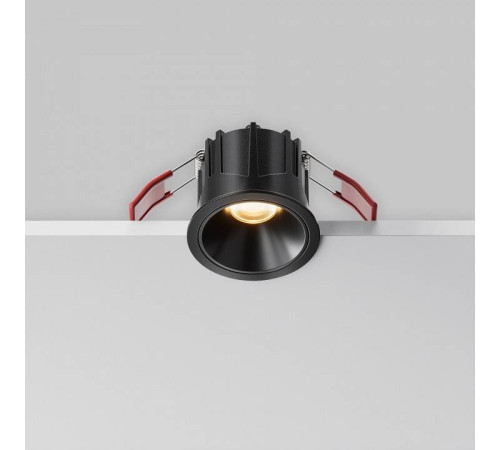 Встраиваемый светильник Maytoni Alfa LED DL043-01-10W2.7K-RD-B