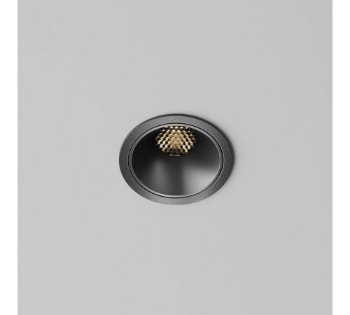 Встраиваемый светильник Maytoni Alfa LED DL043-01-10W3K-RD-B-1