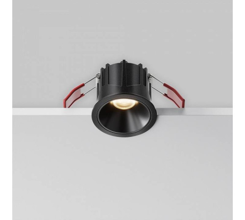 Встраиваемый светильник Maytoni Alfa LED DL043-01-10W3K-RD-B-1