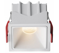 Встраиваемый светильник Maytoni Alfa LED DL043-01-10W3K-SQ-W-1